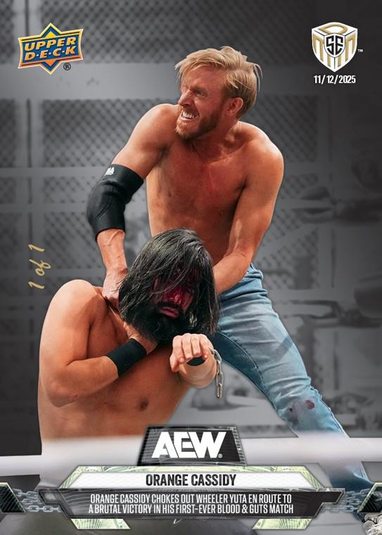 Orange Cassidy – Orange Cassidy Chokes Out Wheeler Yuta EN Route to a Brutal Victory in HIS First-Ever Blood & Guts Match