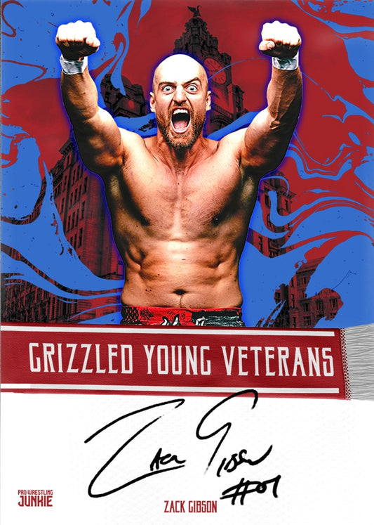 “Grizzled Young Veterans” Zack Gibson trading card PWcatalog