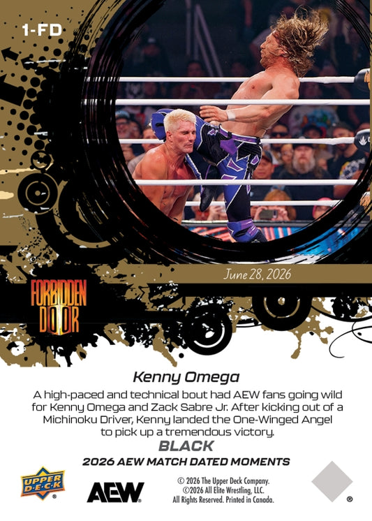 Kenny Omega – Kenny Omega Produces Another Classic Bout and Scores a Victory Over Zack Sabre JR.