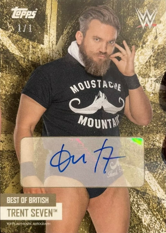 Trent Seven trading card PW Catalog