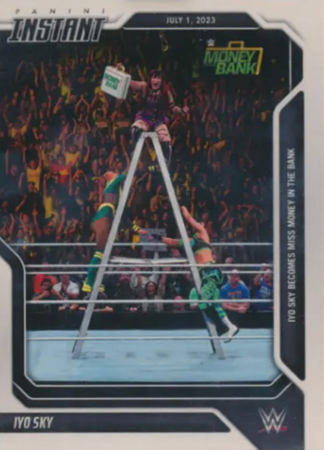 IYO SKY – IYO SKY Becomes Miss Money in the Bank trading card PW Catalog