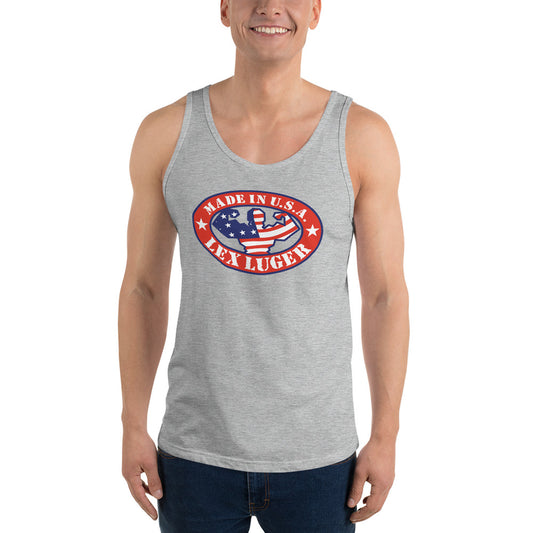 Lex Luger "Made in the U.S.A." Unisex Tank Top Tank Top PW Catalog