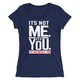 Sami Zayn "It's Not Me" Women's Tri-Blend T-Shirt T-Shirt PW Catalog