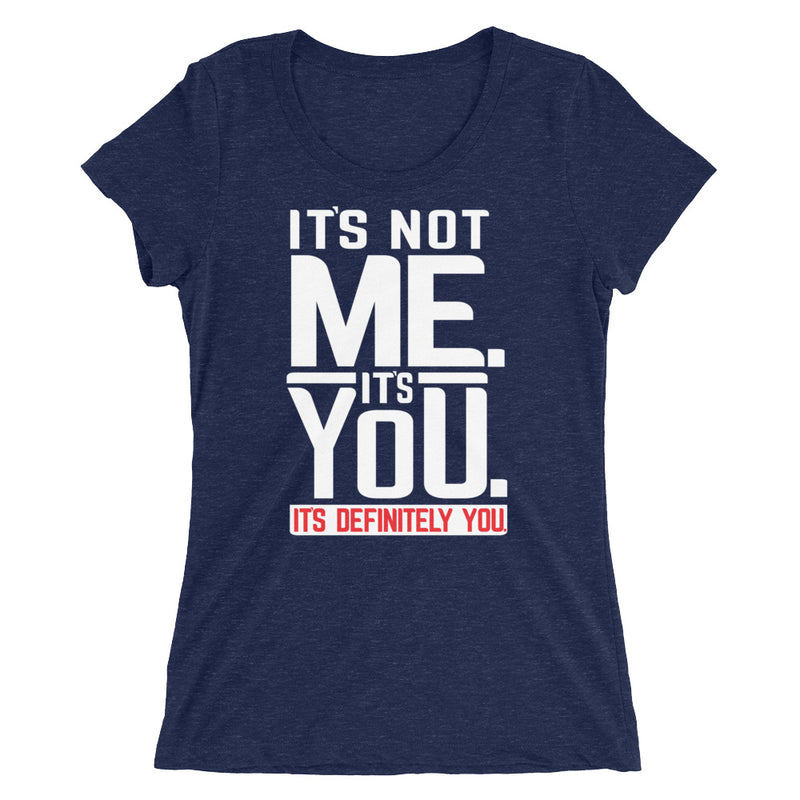 Sami Zayn "It's Not Me" Women's Tri-Blend T-Shirt T-Shirt PW Catalog