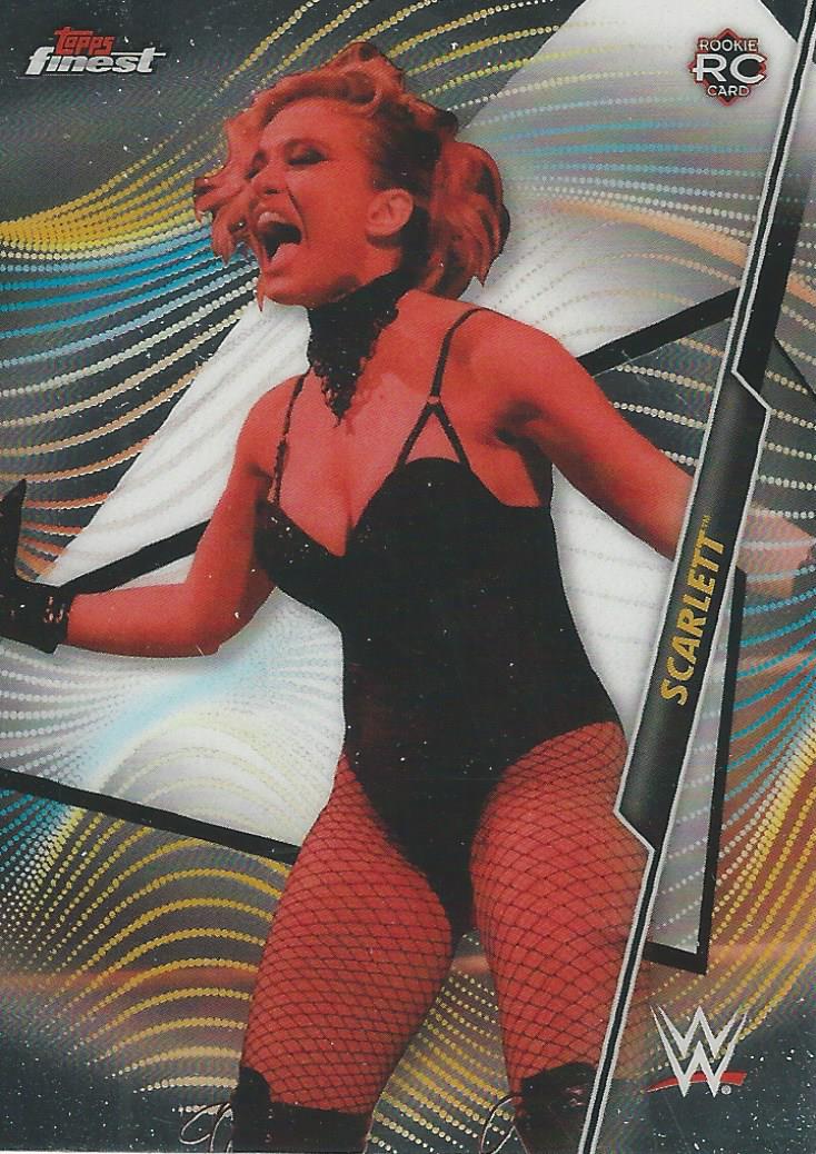 WWE Topps Finest 2020 Scarlett #92