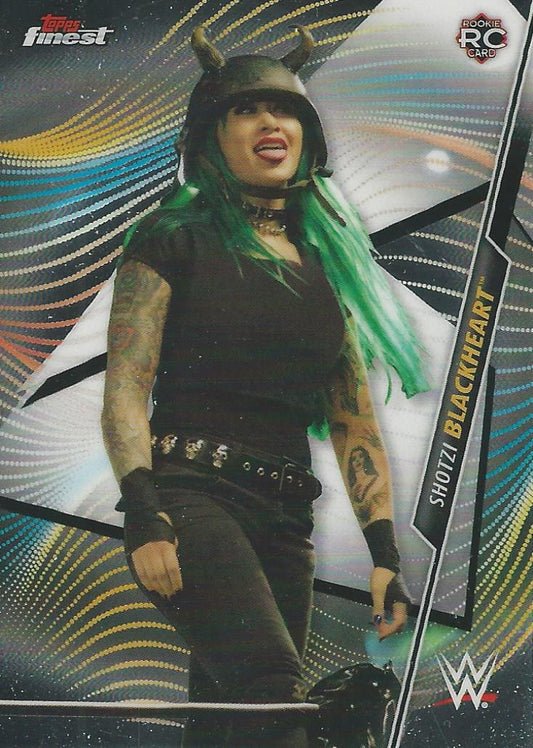 WWE Topps Finest 2020 Shotzi Blackheart #93