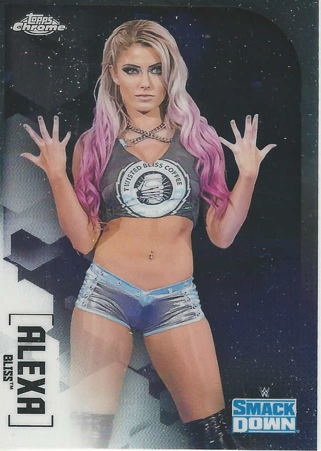 WWE Topps Chrome 2020 Alexa Bliss #3
