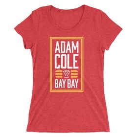 Adam Cole "Bay Bay" Women's Tri-Blend T-shirt