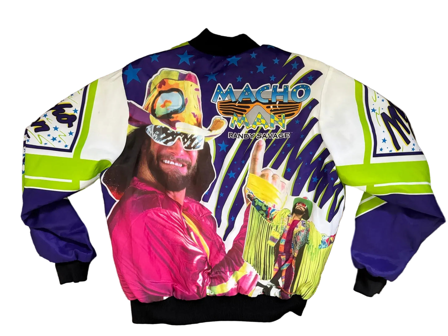 1993 WWF “Macho Man” Randy Savage Chalkline Jacket Pwcatalog