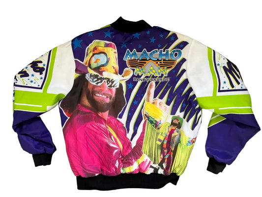 1993 WWF “Macho Man” Randy Savage Chalkline Jacket Pwcatalog