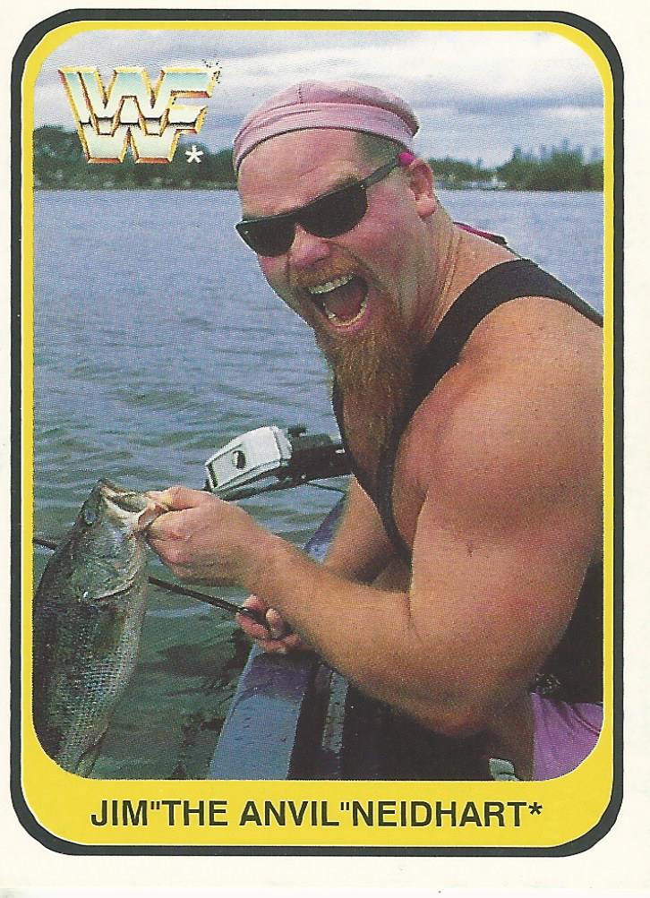 WWF Merlin 1991 Jim Neidhart #84