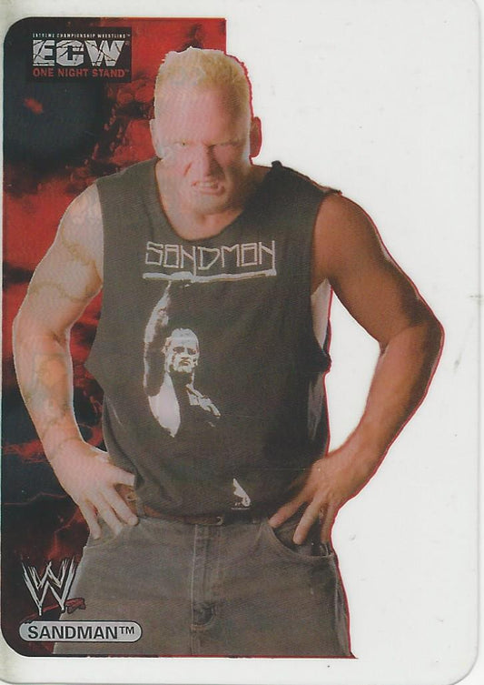 WWE Edibas Lamincards 2006 Sandman #84