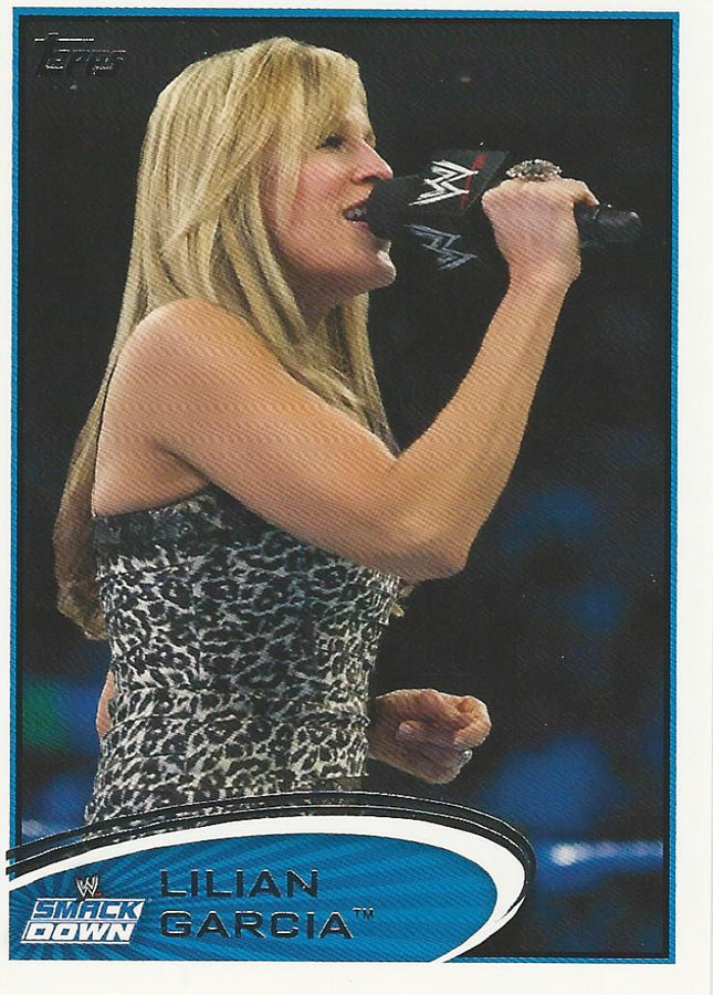 WWE Topps 2012 Lillian Garcia #84