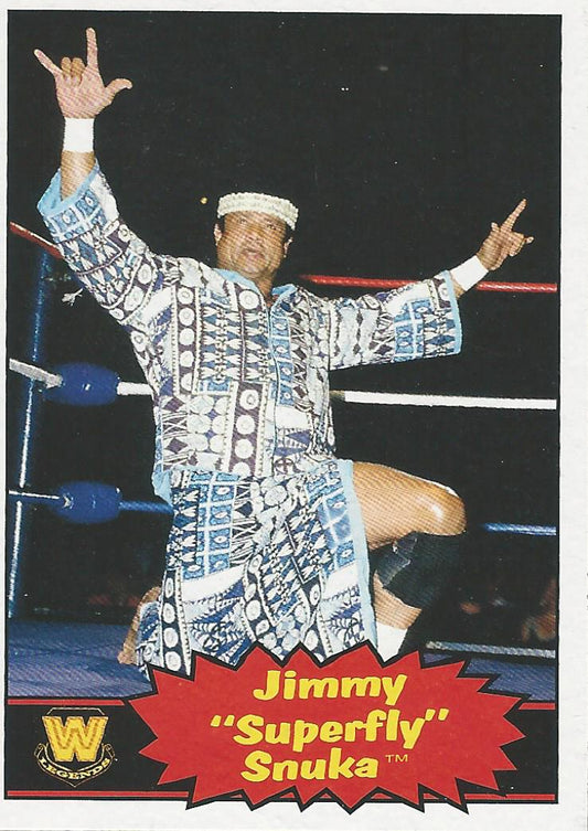 WWE Topps Heritage 2012 Superfly Snuka #84