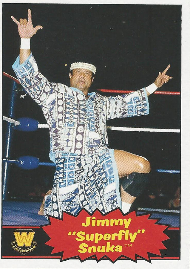 WWE Topps Heritage 2012 Superfly Snuka #84