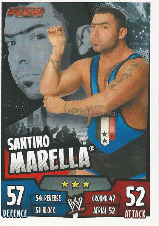 WWE Topps Slam Attax Rumble 2011 Santino Marella #84