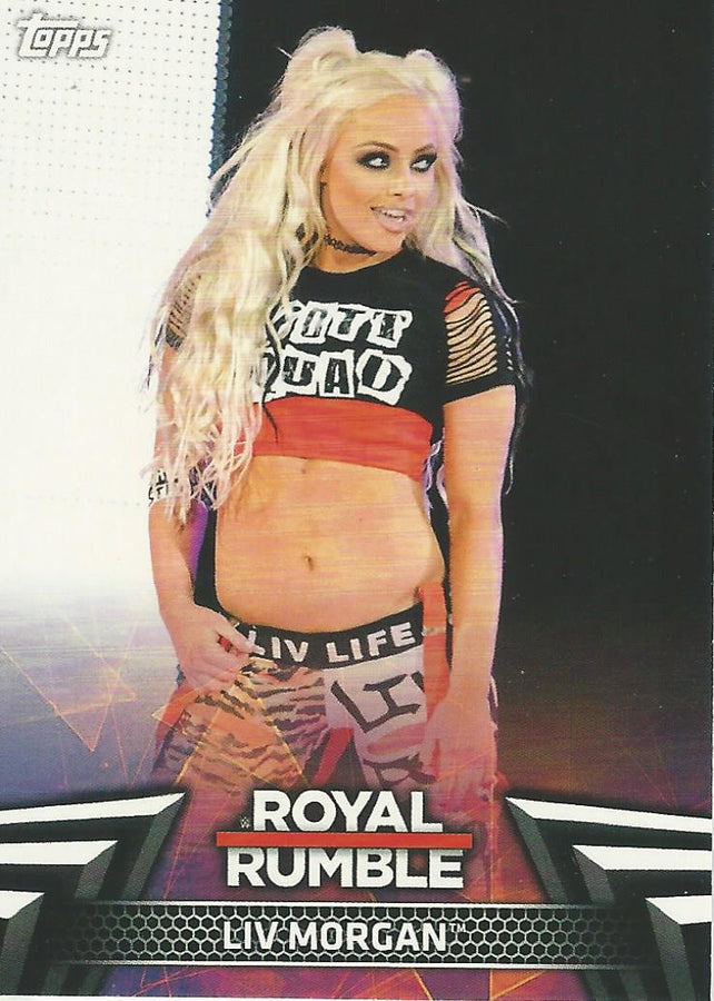 WWE Topps Women Division 2018 Liv Morgan RR-10 trading card PW Catalog