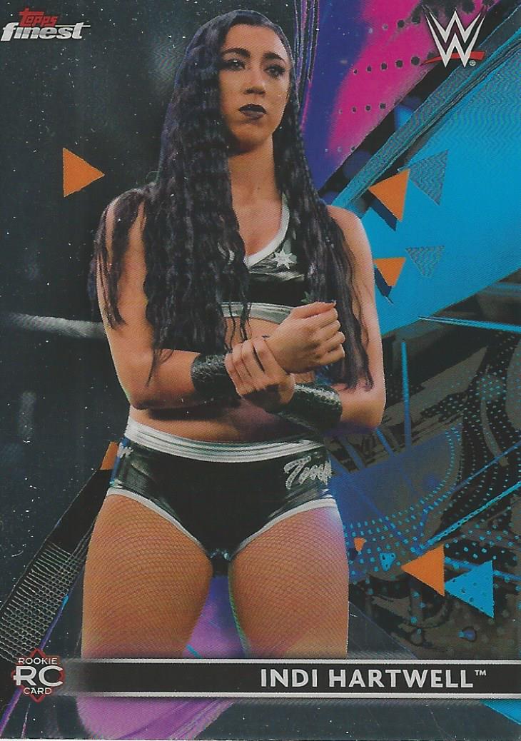 WWE Topps Finest 2021 Indi Hartwell #84