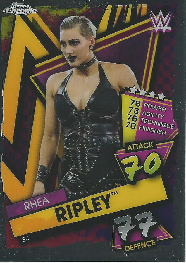 WWE Topps Slam Attax Chrome 2021 Rhea Ripley #84
