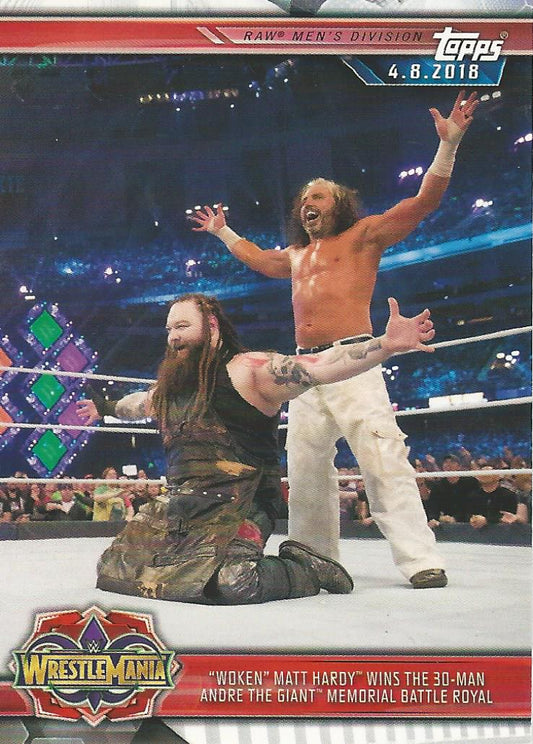WWE Topps Champions 2019 Matt Hardy and Bray Wyatt #34