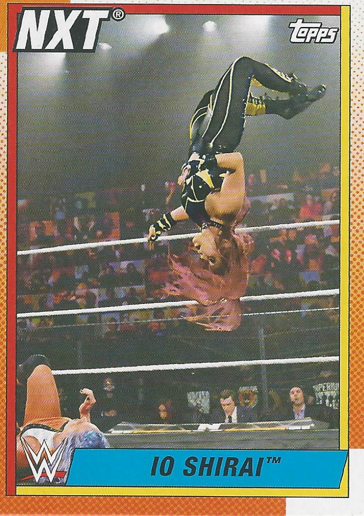 WWE Topps Heritage 2021 Io Sharai #84