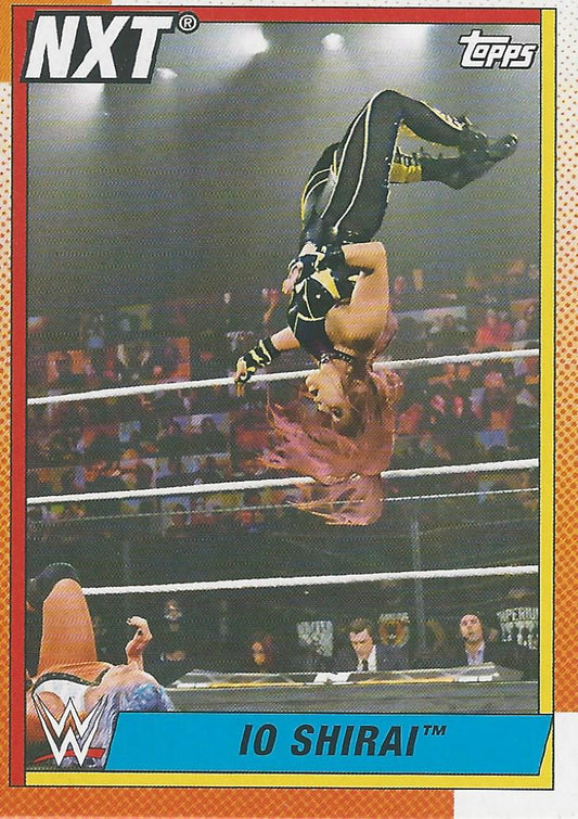 WWE Topps Heritage 2021 Io Sharai #84