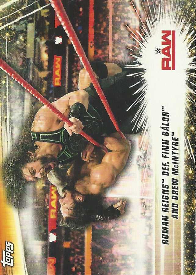 WWE Topps Summerslam 2019 Roman Reigns #84