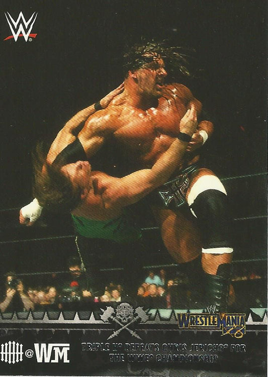 WWE Topps Road to Wrestlemania 2015 Triple H 4 of 10 trading card PW Catalog