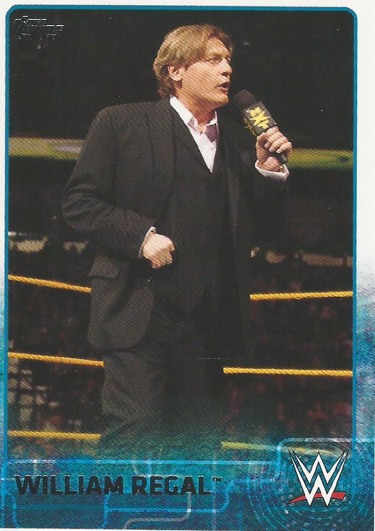 WWE Topps 2015 William Regal #84