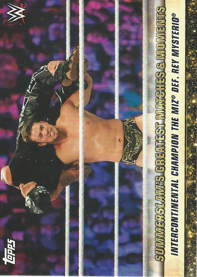 WWE Topps Summerslam 2019 The Miz GM-33 trading card PW Catalog