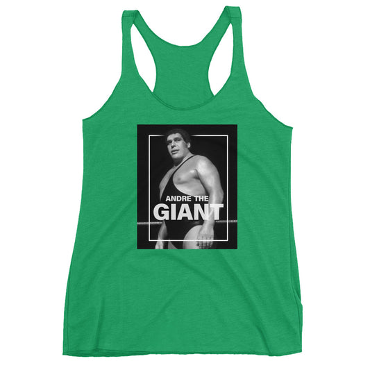 Andre the Giant "Photo" Women's Racerback Tank Top Tank Top PW Catalog