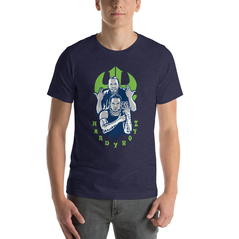 The Hardy Boyz "Stacked Pose" Short-Sleeve Unisex T-Shirt