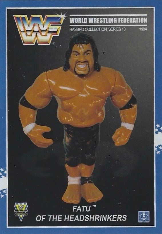 Fatu of the Headshrinkers trading card PW Catalog