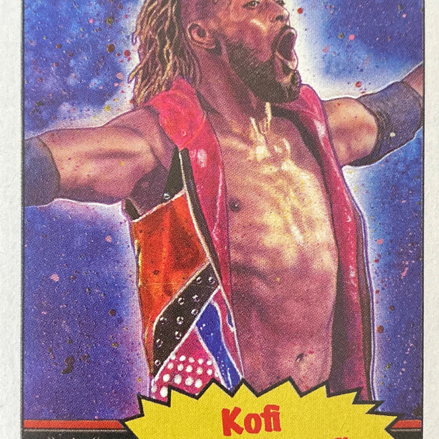 Kofi Kingston trading card PW Catalog