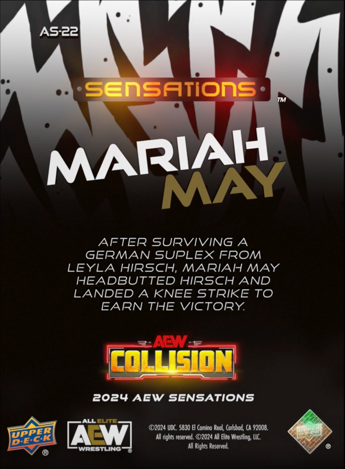 5/25/24 – Mariah MAY – Mariah MAY Headbutts Leyla Hirsch and Gets the Win