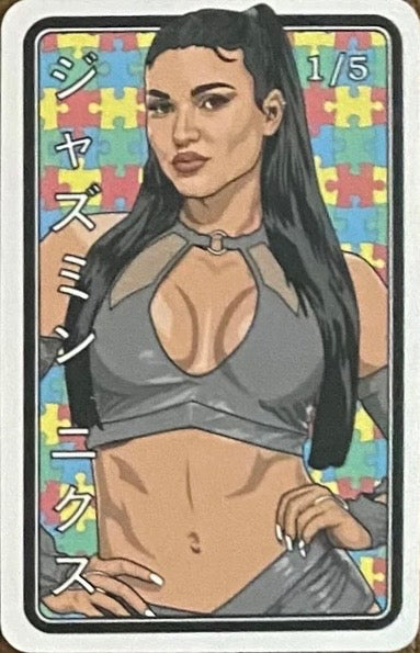 Jazmyn NYX trading card PW Catalog