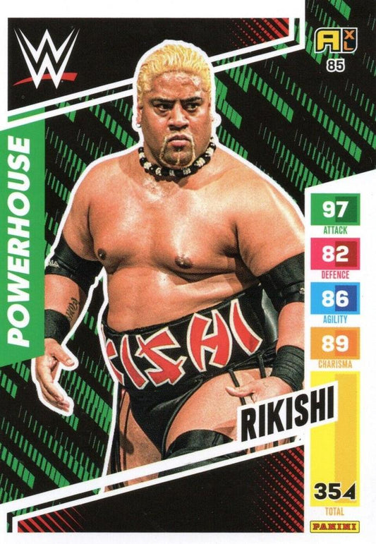 Rikishi trading card PW Catalog