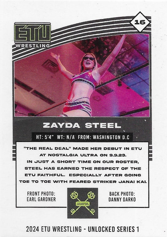 “The Real Deal” Zayda Steel