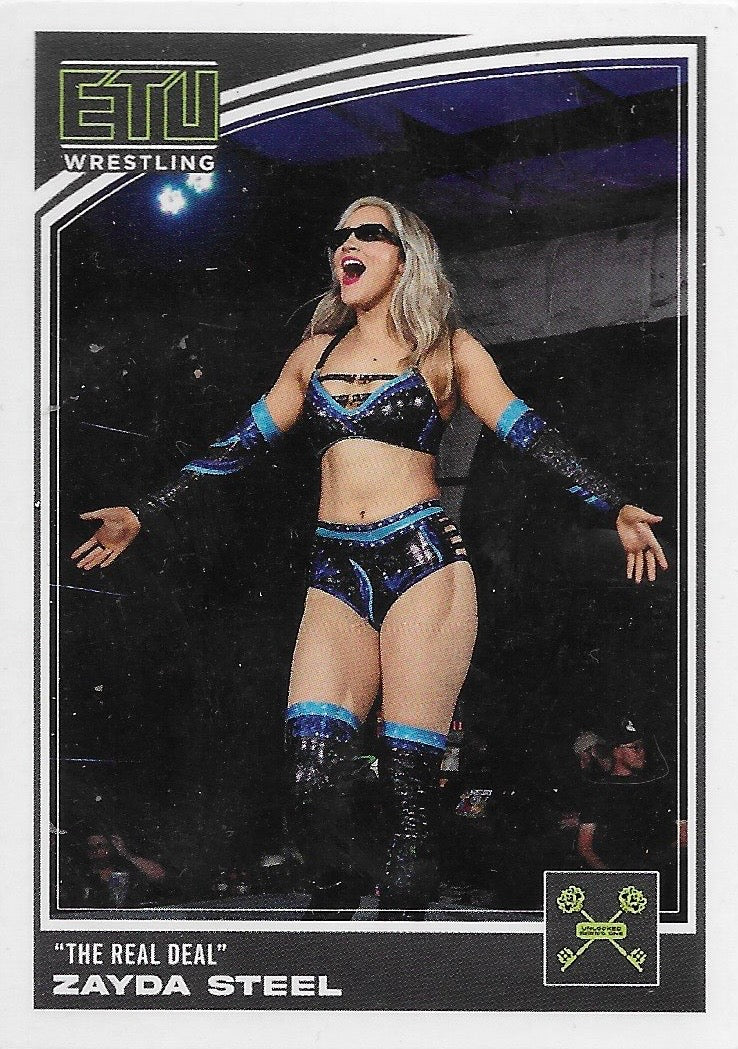 “The Real Deal” Zayda Steel trading card PW Catalog