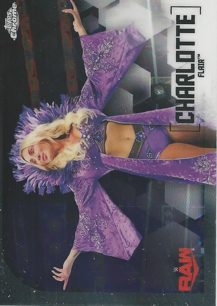 WWE Topps Chrome 2020 Charlotte Flair #20