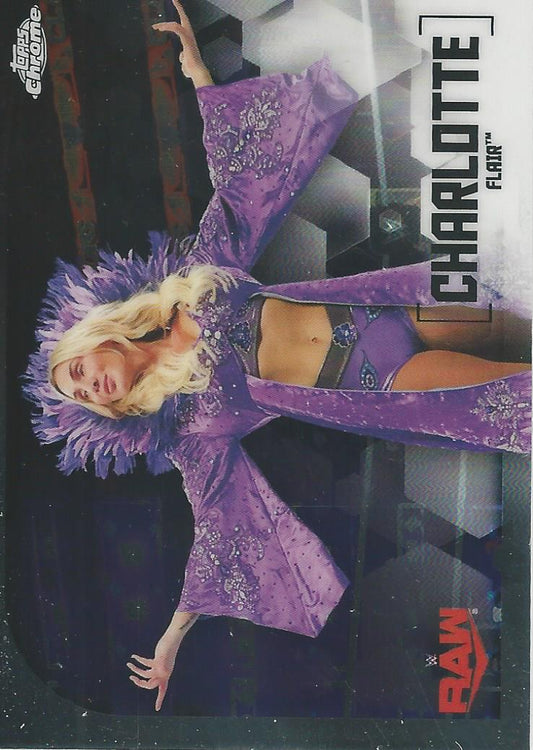 WWE Topps Chrome 2020 Charlotte Flair #20