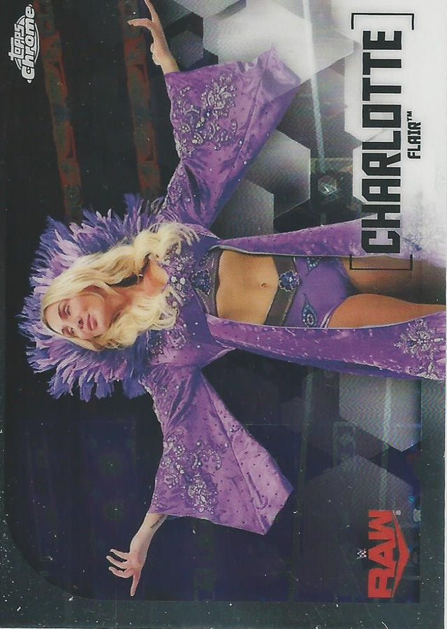 WWE Topps Chrome 2020 Charlotte Flair #20