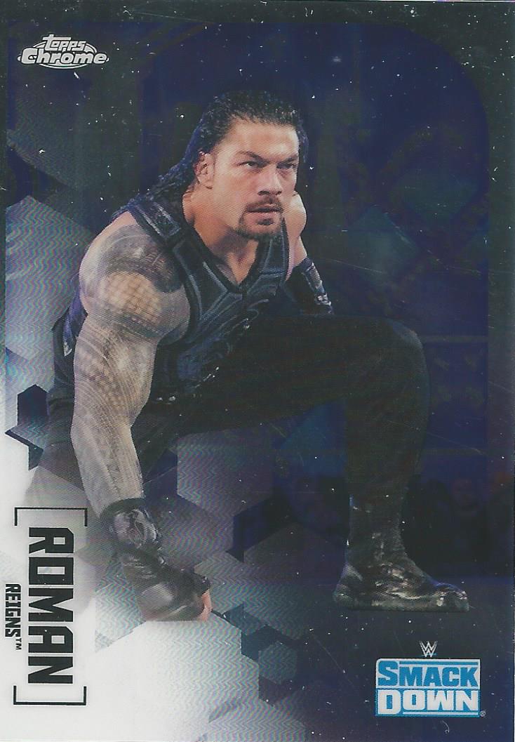 WWE Topps Chrome 2020 Roman Reigns #50