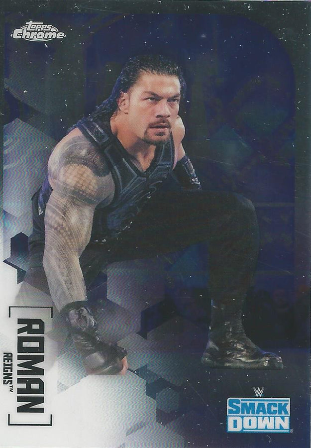 WWE Topps Chrome 2020 Roman Reigns #50