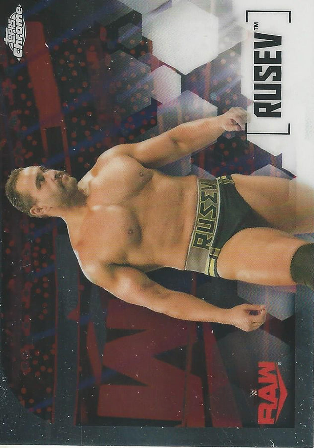 WWE Topps Chrome 2020 Rusev #54