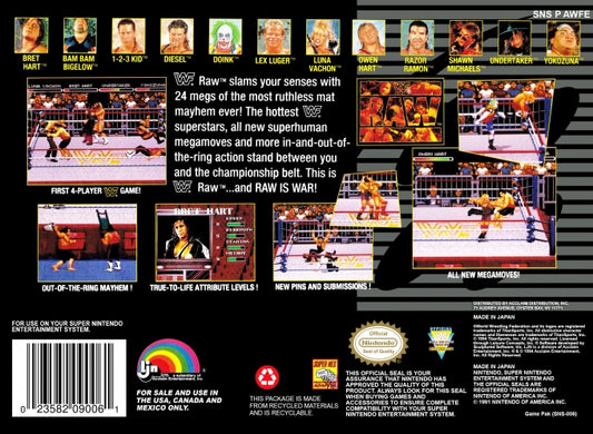 WWF Raw [Super Nintendo] PWcatalog