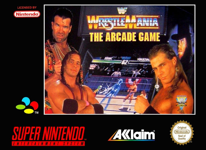WWF WrestleMania The Arcade Game [Super Nintendo] PWcatalog
