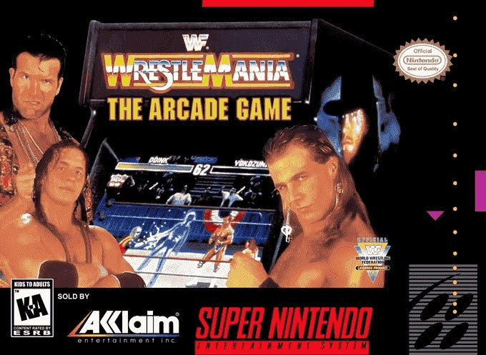 WWF WrestleMania The Arcade Game [Super Nintendo] PWcatalog