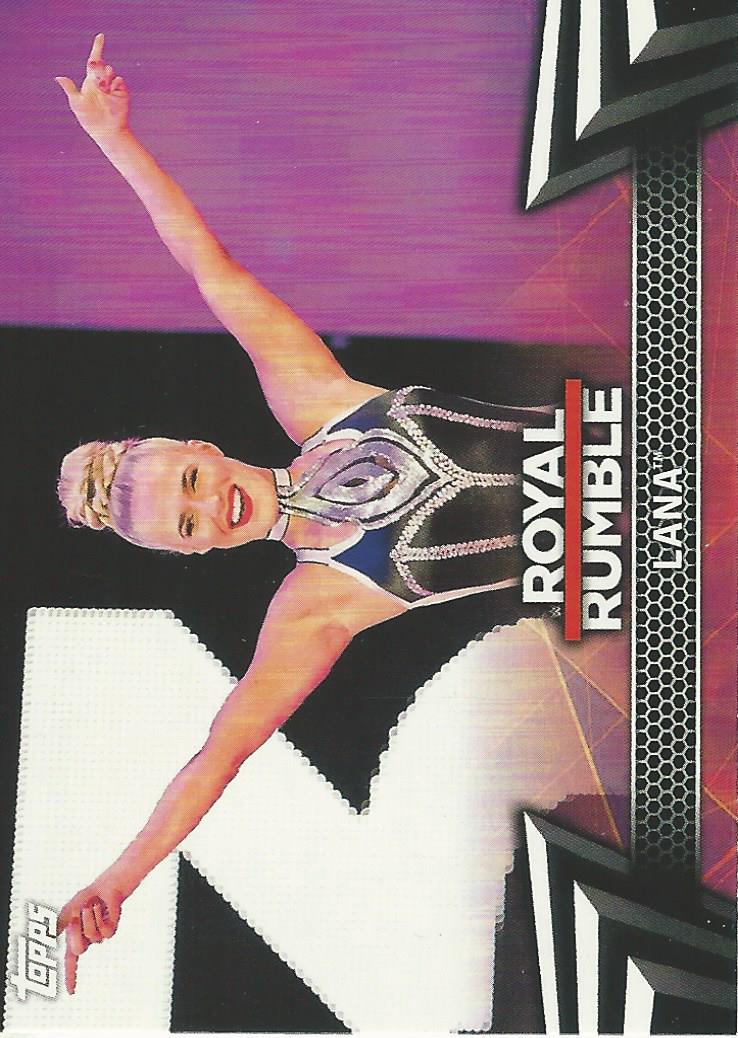 WWE Topps Women Division 2018 Lana RR-11 trading card PW Catalog