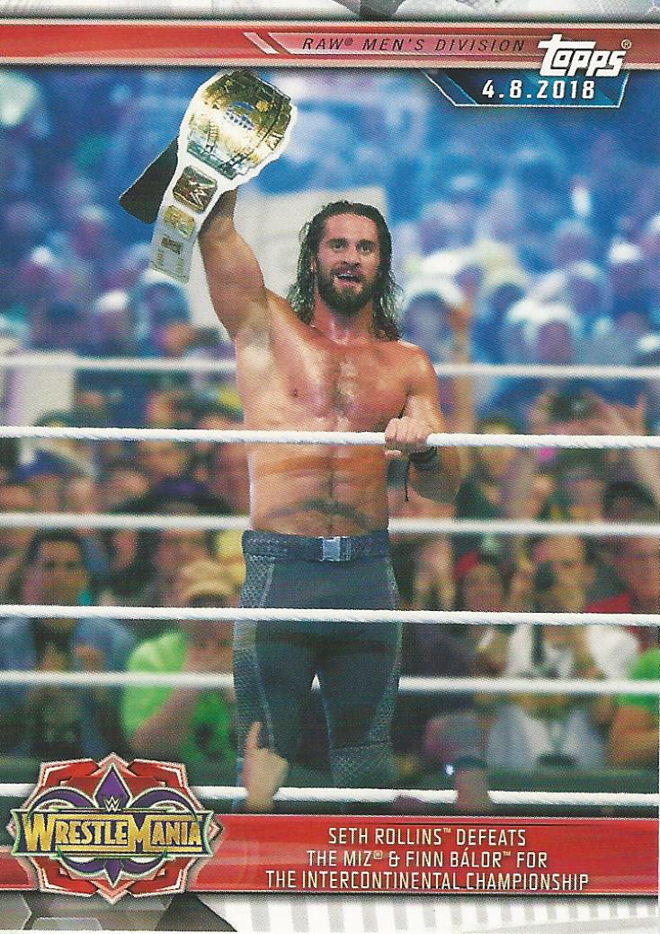 WWE Topps Champions 2019 Seth Rollins #35